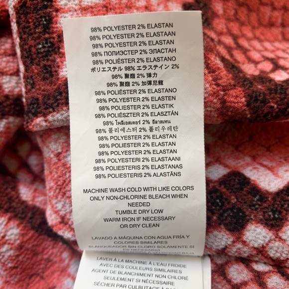 Michael Michael Kors Snake Print Poncho/Blouse - Picture 8 of 8